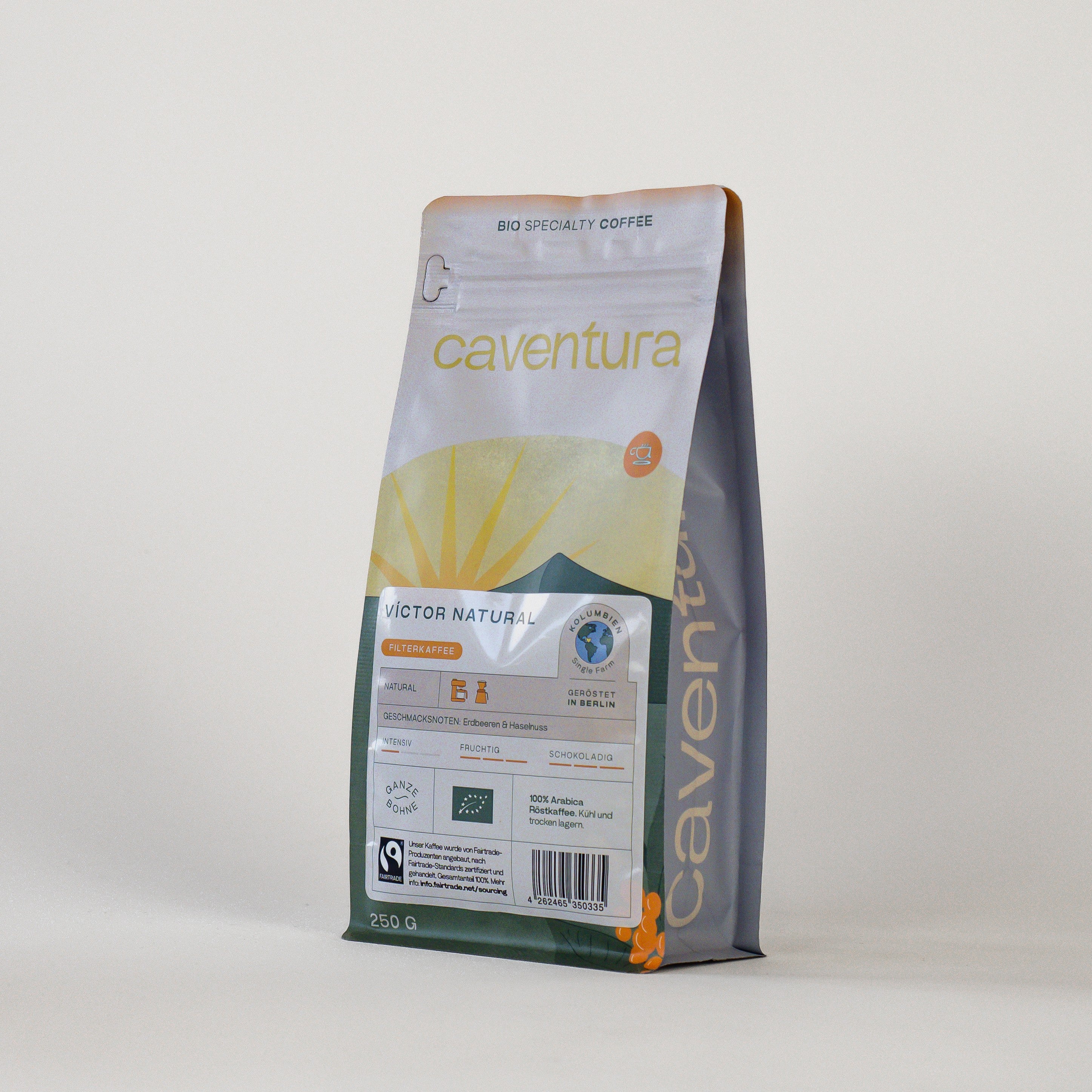 Victor Natural - Filterkaffee - Bio Fairtrade Specialty Coffee