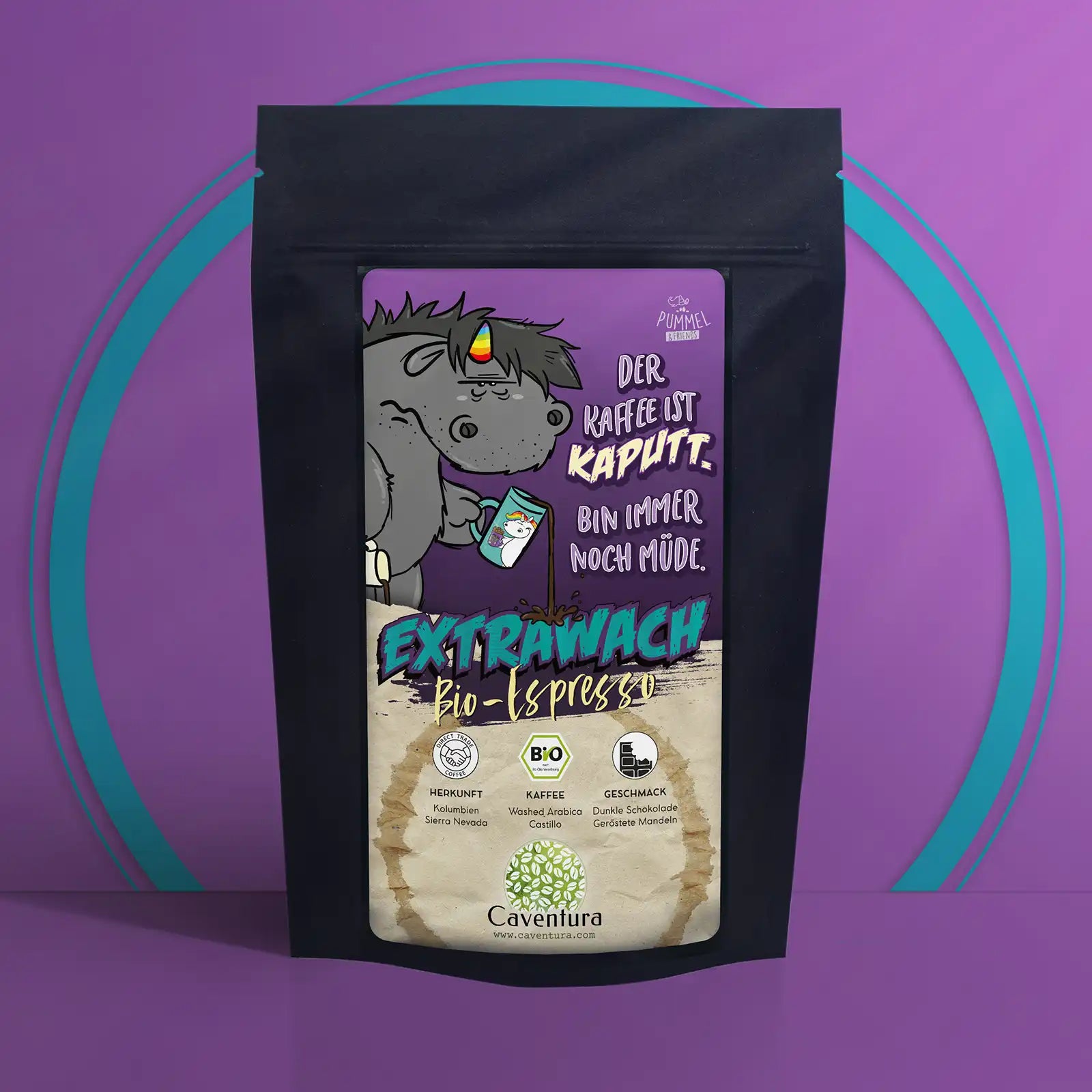 Grummeleinhorn - Extrawach Bio Fairtrade Espresso