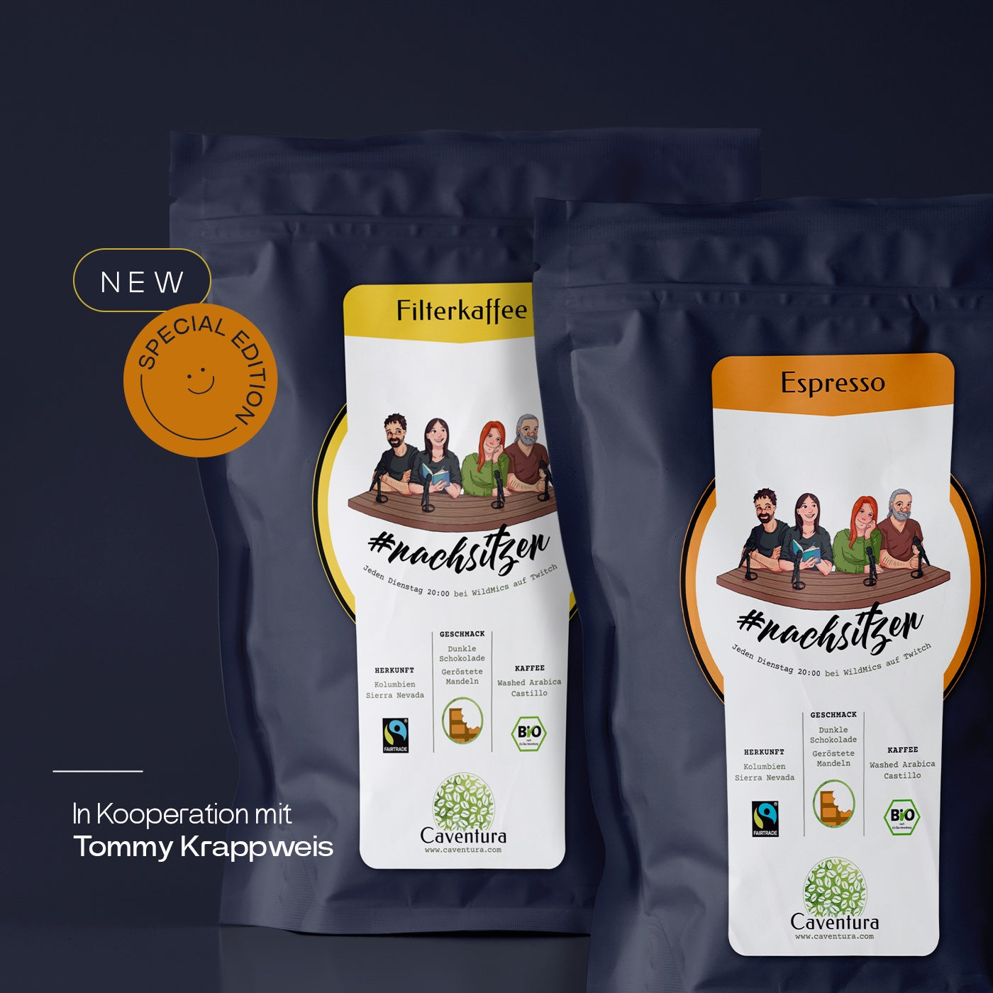 #NACHSITZEN – Specialty Bio Fairtrade Fairtrade Espresso