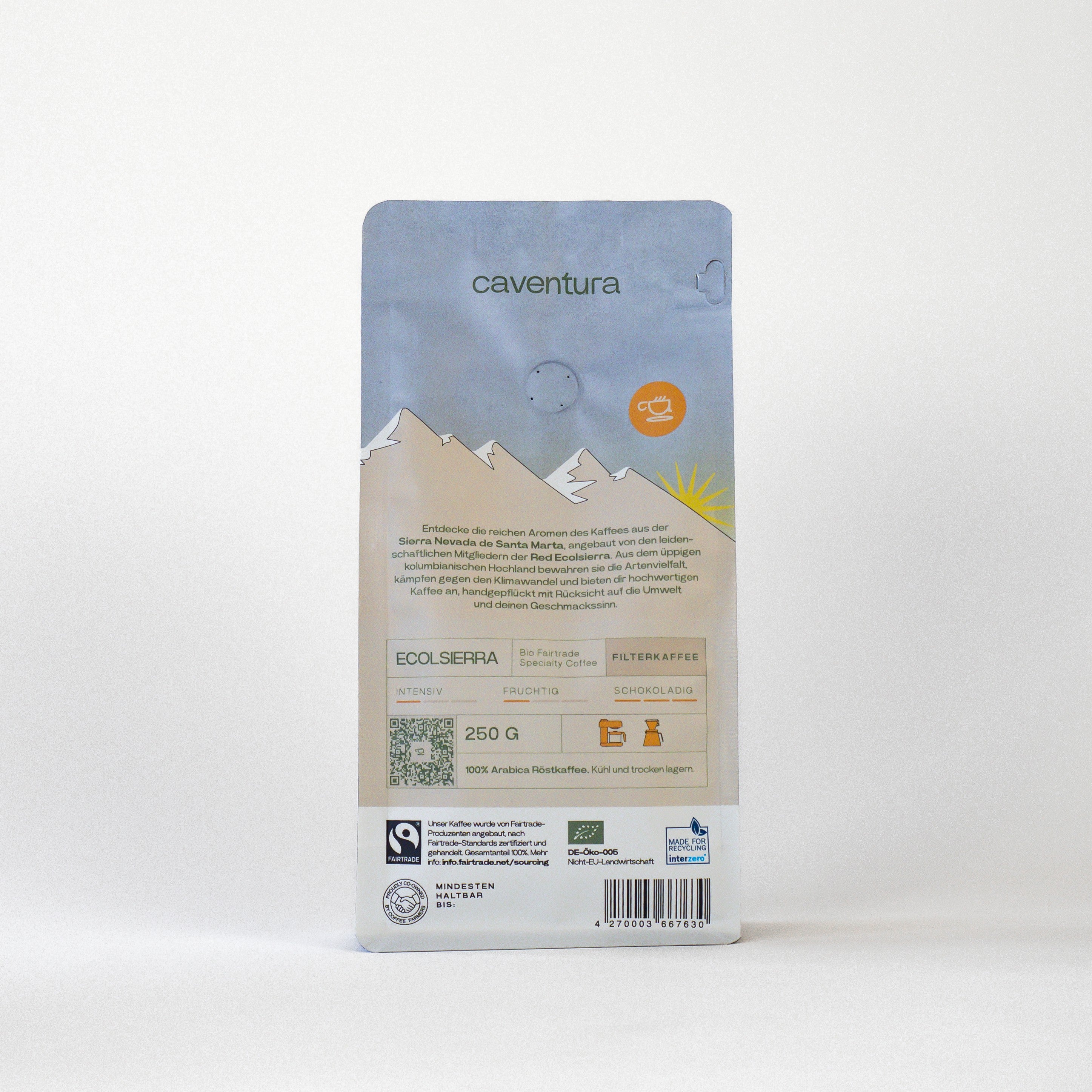 Ecolsierra — Filterkaffee — Bio Fairtrade Specialty Coffee