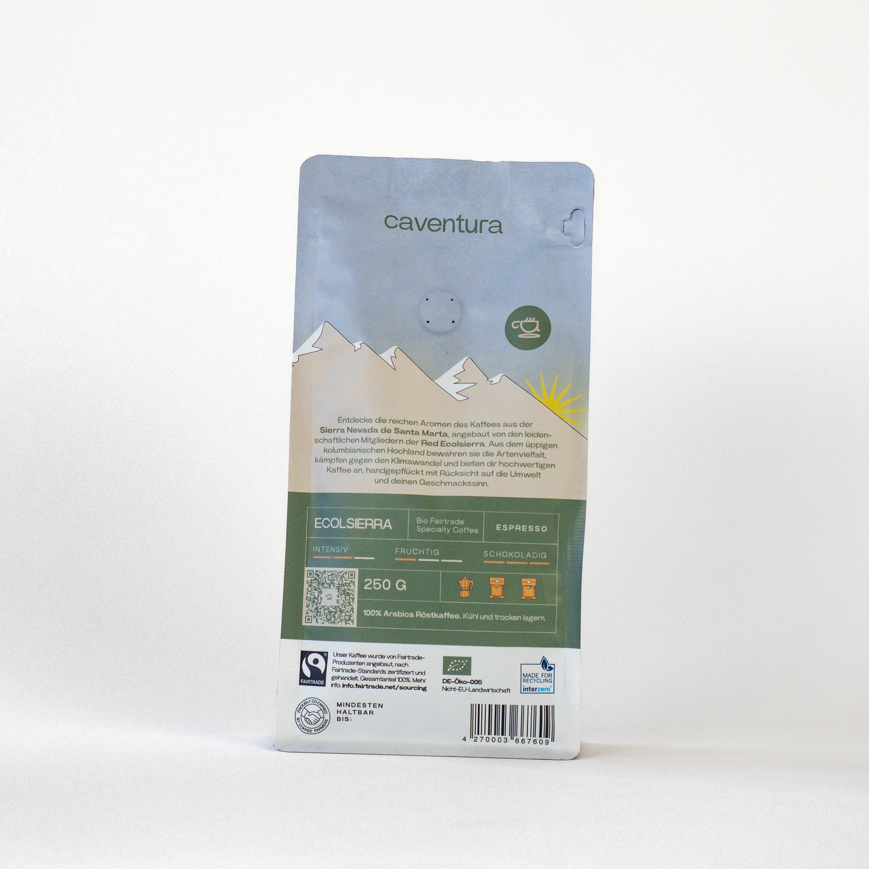 Ecolsierra - Espresso - Café de especialidad orgánico de comercio justo