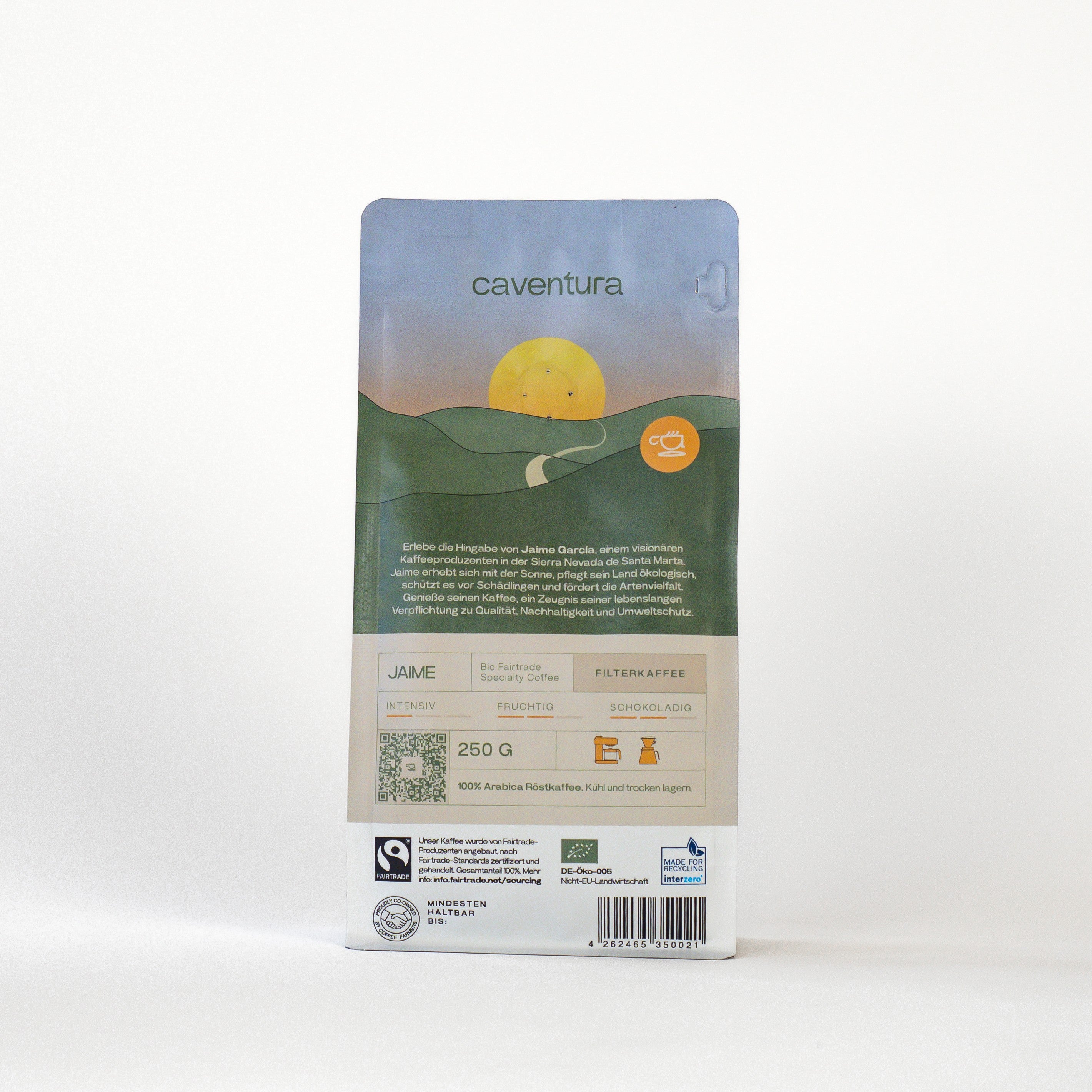 Jaime – Filterkaffee – Bio Fairtrade Specialty Coffee