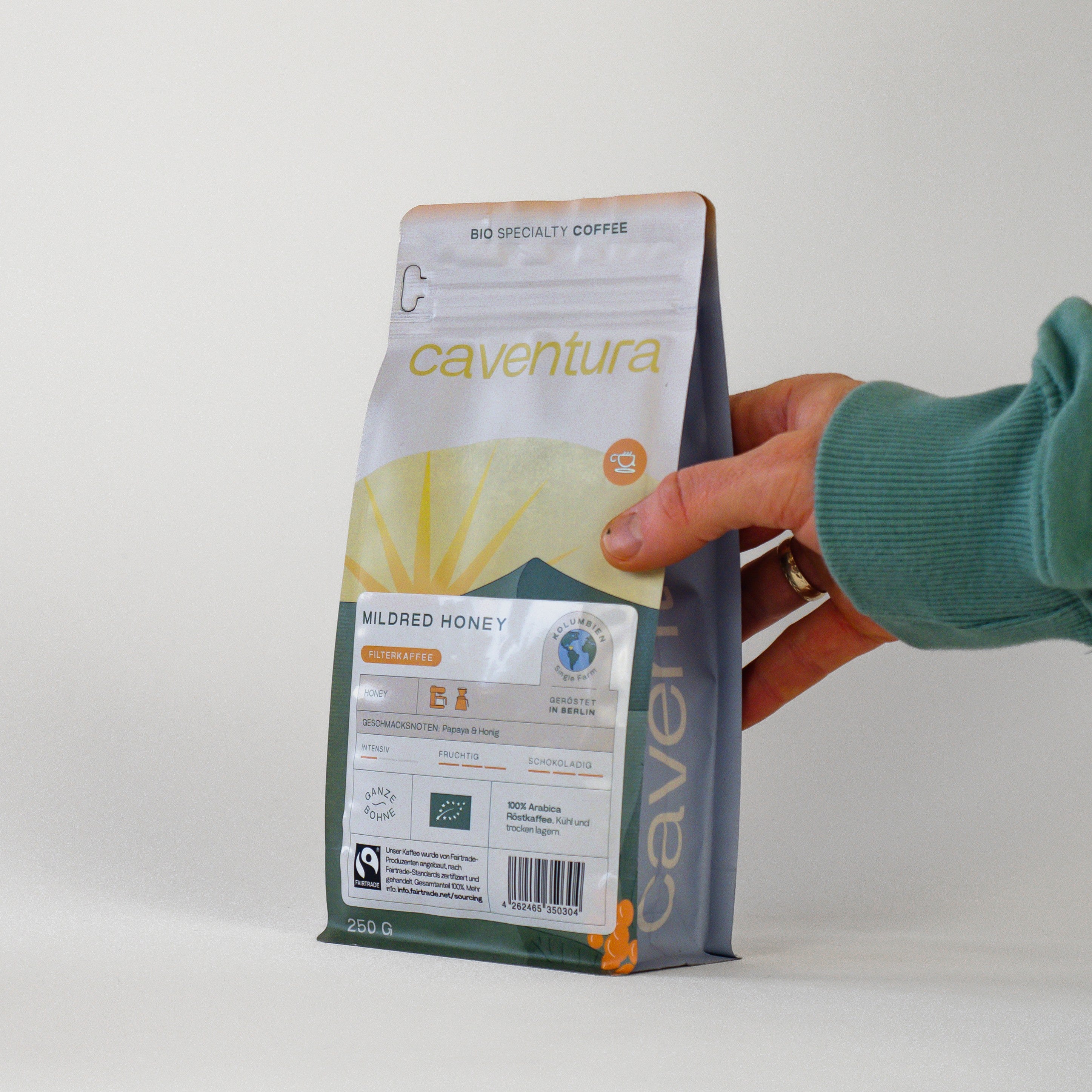 Mildred Honey — Filterkaffee — Bio Fairtrade Specialty Coffee